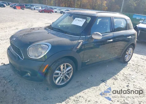 2014 Mini Countryman Cooper S из США, поврежденный, VIN WMWZC5C5XEWP39073